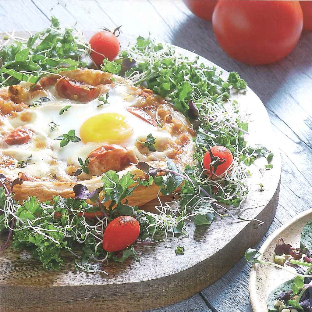 Paratha Pizza (Serves: 4)